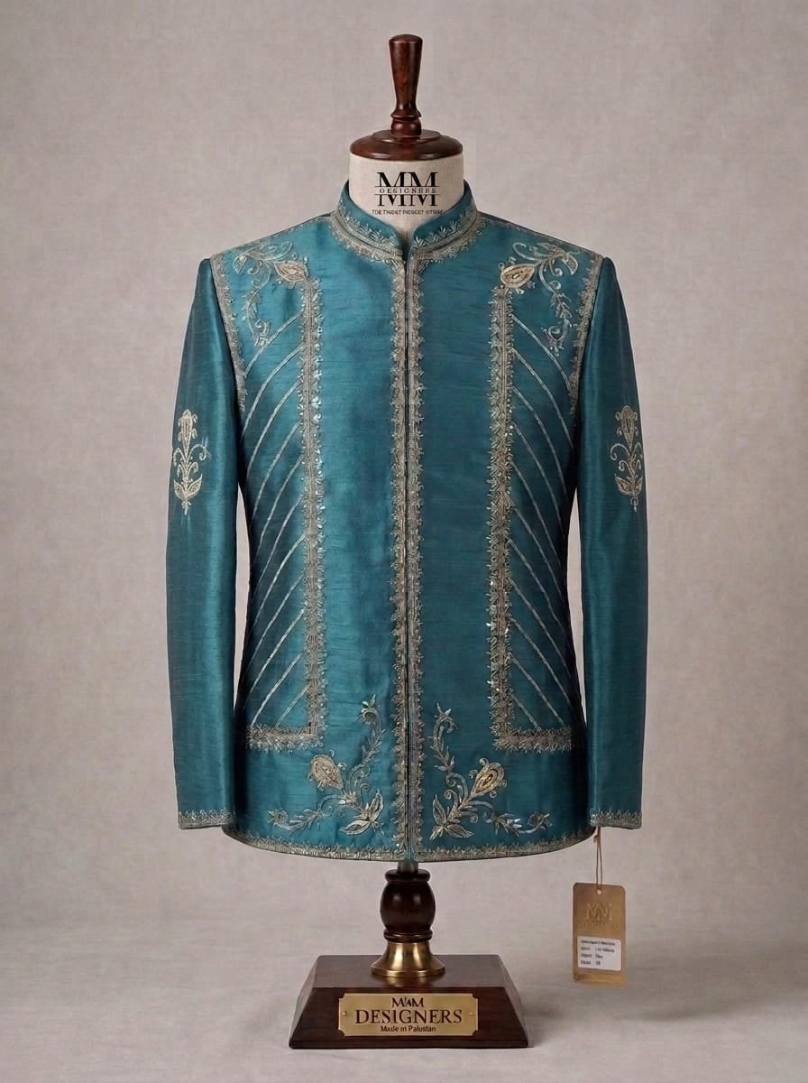 Premium Zink Embroidered Prince Coat